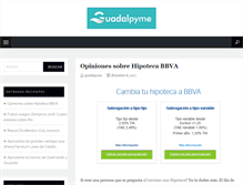 Tablet Screenshot of guadalpyme.com